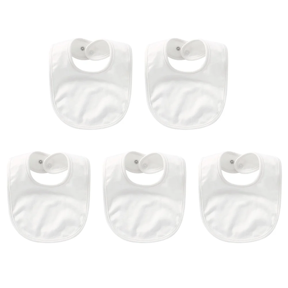 5pcs Baby Bib Infant Newborn Kids Pure Cotton Double Layer Bandana Drool Bibs Feeding Saliva Towel Bibs with Snaps (White)
5pcs Baby Bib Infant Newborn Kids Pure Cotton Double Layer Bandana Drool Bibs Feeding Saliva Towel Bibs with Snaps (White)