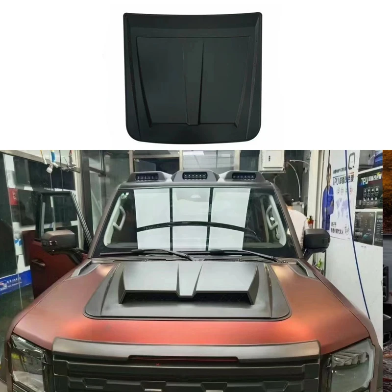 Car Hood Cover Fit for JETOUR Traveler T2 2023-2024 Modification City Hunter Front Face Air Outlet Hood Decorative Sticker
Car Hood Cover Fit for JETOUR Traveler T2 2023-2024 Modification City Hunter Front Face Air Outlet Hood Decorative Sticker