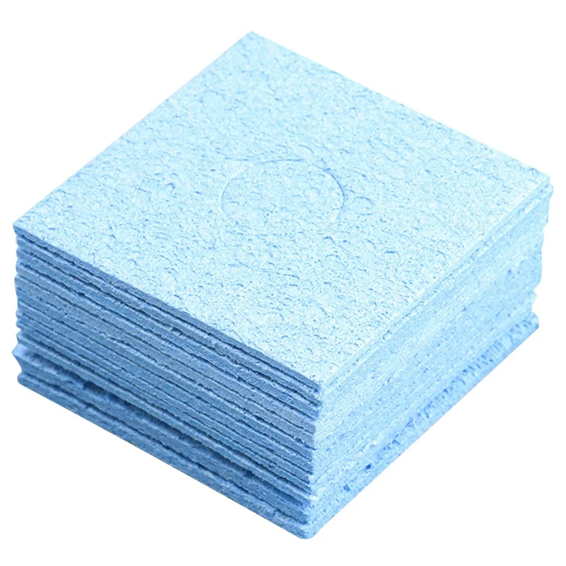 50Pcs 6X6cm Thickened Soldering Iron Tip Cleaning Sponge, Thick High Temperature Resistant Tin Removal Sponge
50Pcs 6X6cm Thickened Soldering Iron Tip Cleaning Sponge, Thick High Temperature Resistant Tin Removal Sponge