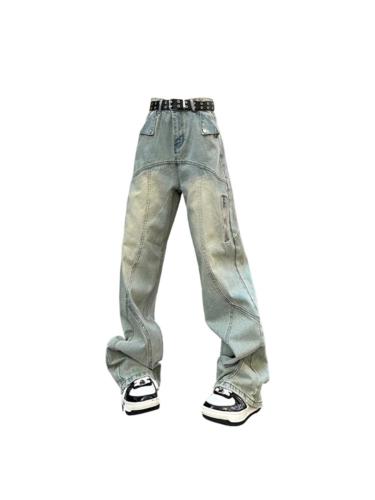 Summer 2023 Women Blue Jeans Streetwear Harajuku Baggy Vintage Denim Pants Casual Korean Y2k Straight Wide Leg Cowboy Trousers
Summer 2023 Women Blue Jeans Streetwear Harajuku Baggy Vintage Denim Pants Casual Korean Y2k Straight Wide Leg Cowboy Trousers