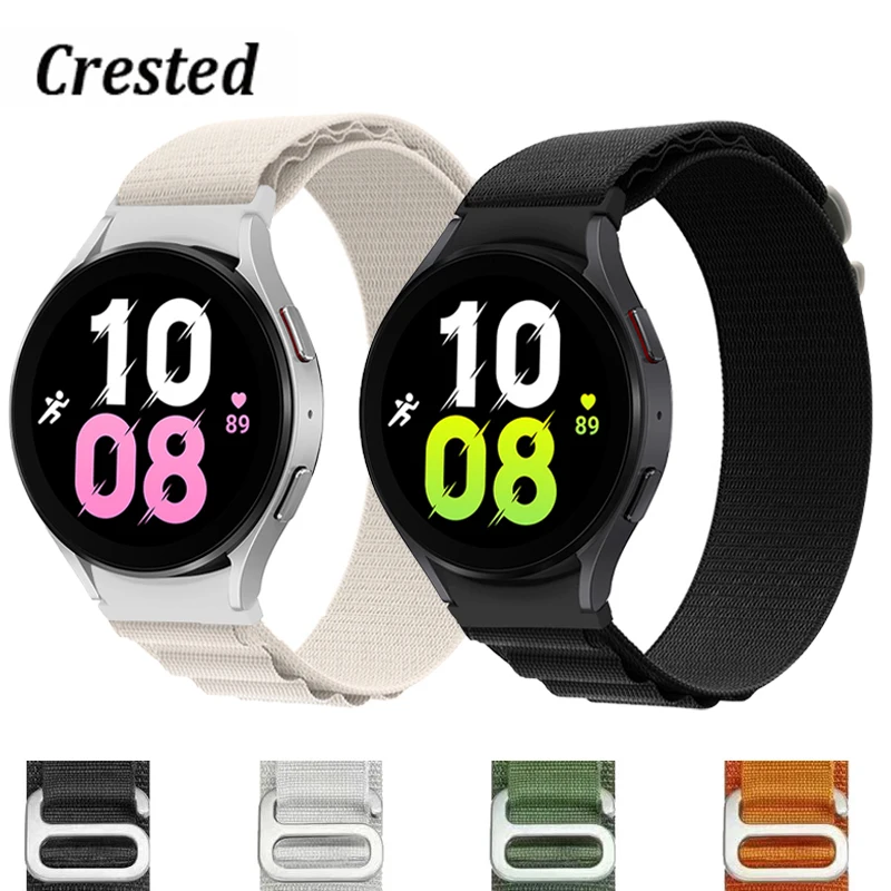 Ремешок Alpine для Samsung Galaxy Watch 4/5 44 мм 40 мм, нейлоновый браслет с G-образным крючком для наручных часов, 42 46 мм
Ремешок Alpine для Samsung Galaxy Watch 4/5 44 мм 40 мм, нейлоновый браслет с G-образным крючком для наручных часов, 42 46 мм