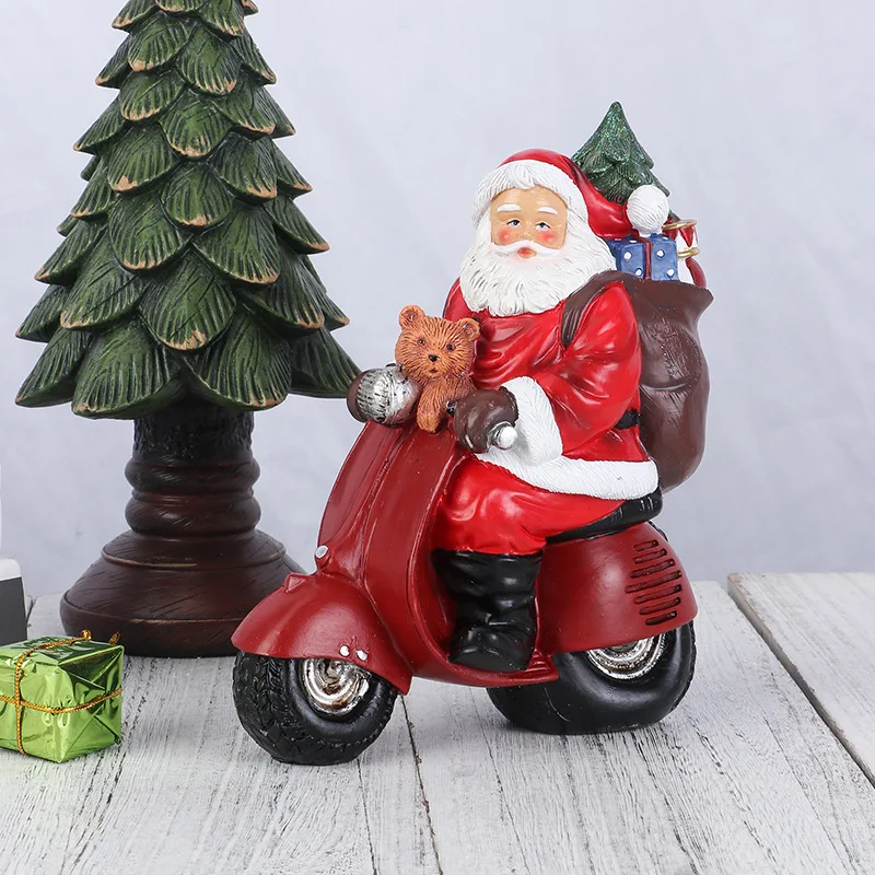 Explosions Santa resin crafts ornaments Christmas home party supplies decorative doll gifts
Explosions Santa resin crafts ornaments Christmas home party supplies decorative doll gifts