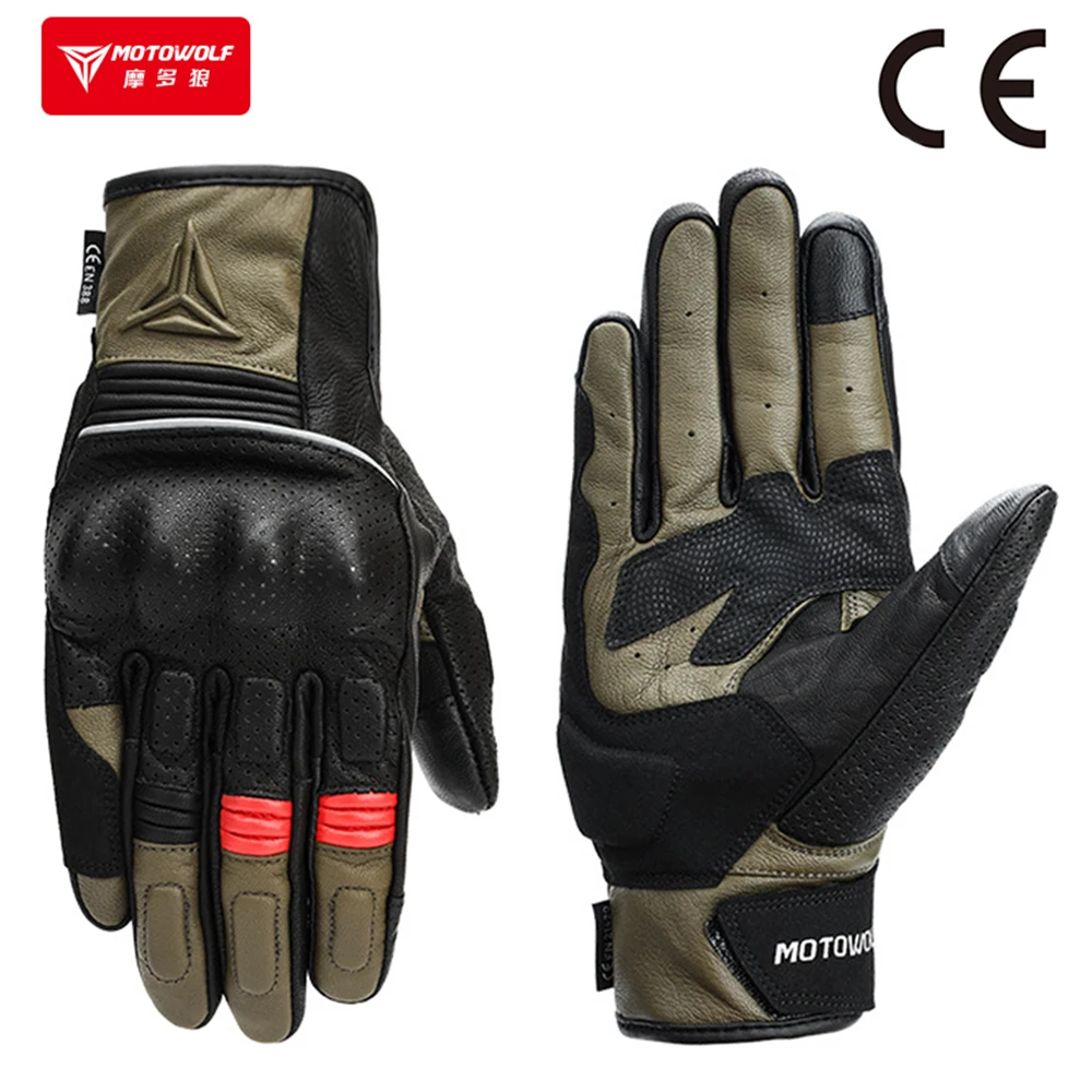 Men New Leather Summer Breathable Motorcycle Gloves Leather Off-road Motorcycle Gloves Anti Slip Touch All Finger Bicycle Gloves
Men New Leather Summer Breathable Motorcycle Gloves Leather Off-road Motorcycle Gloves Anti Slip Touch All Finger Bicycle Gloves