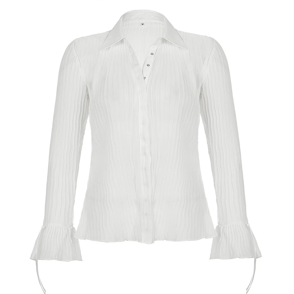 Clothes Women Shirts See Through Sexy Shirts Soft Solid Color Streetwear Summer Tops Tunic V-neck Blouse Vintage
Clothes Women Shirts See Through Sexy Shirts Soft Solid Color Streetwear Summer Tops Tunic V-neck Blouse Vintage