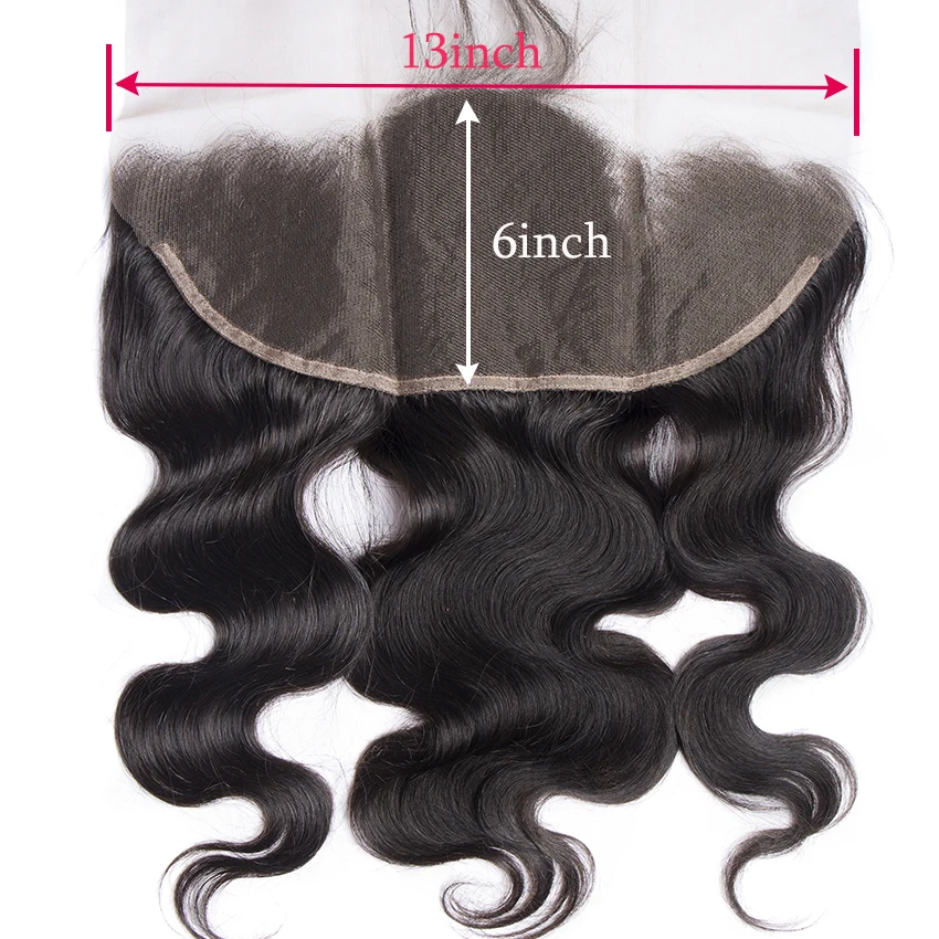 

Lemoda 13x6 HD Transparent Lace Frontal Only Body Wave 13x4 Lace Frontal 5x5 6x6 HD Transparent Lace Closure Human Hair 14-24 In