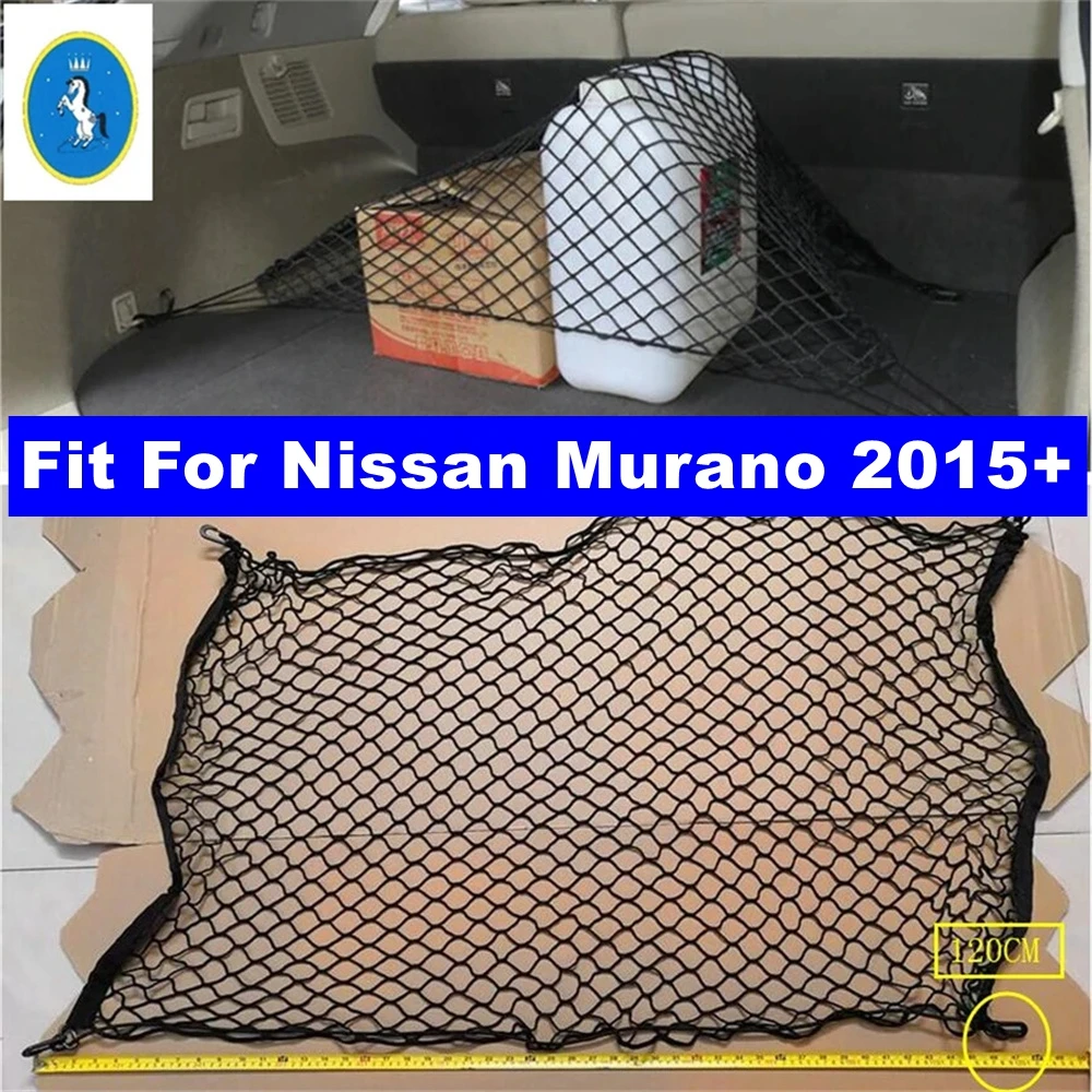 Car Trunk Rear Storage Cargo Luggage Elastic Mesh Net Holder With 4 Hooks Pocket Fit For Nissan Murano 2015 - 2018 Accessories
Car Trunk Rear Storage Cargo Luggage Elastic Mesh Net Holder With 4 Hooks Pocket Fit For Nissan Murano 2015 - 2018 Accessories