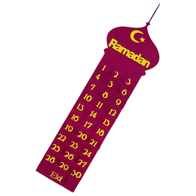 Ramadan Advent Calendar Red Ramadan Advent Calendar For Kids Ramadan Advent Calendar With Lanyard 30 Days Red Felt Calendar Wall 
Ramadan Advent Calendar Red Ramadan Advent Calendar For Kids Ramadan Advent Calendar With Lanyard 30 Days Red Felt Calendar Wall