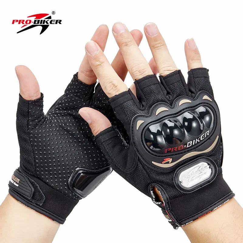 

Fashion Motorcycle Gloves Breathable Half Finger Glove Outdoor Sport Protection Riding Cross Dirt Bike Gloves MCS-04C Classic
