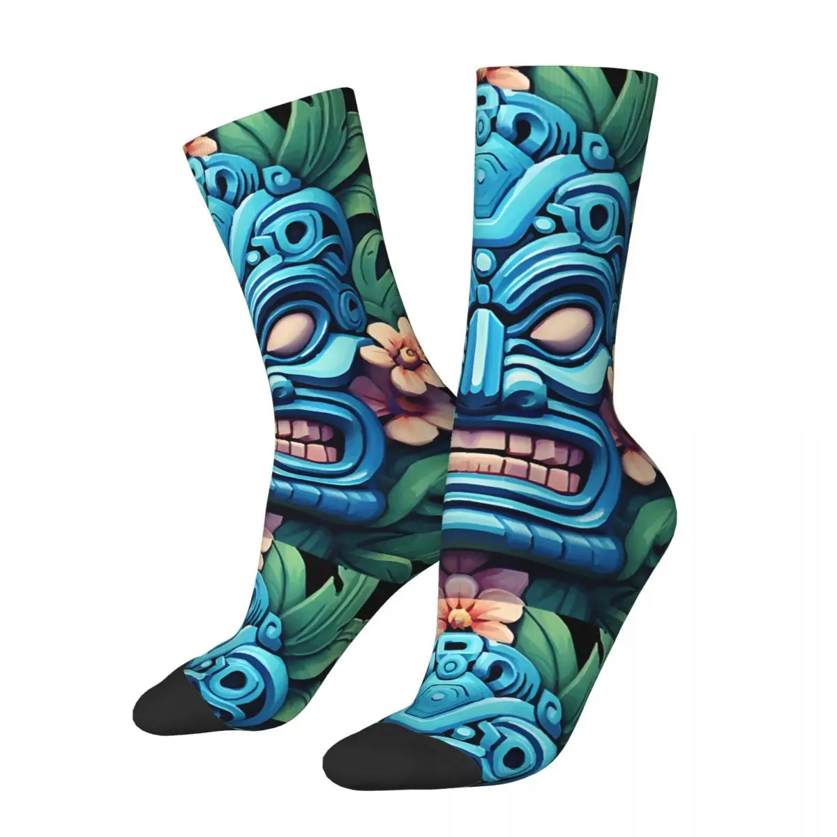 Crazy compression Blue Mask Sock for Men Vintage Tiki Quality Pattern Crew Sock Novelty
Crazy compression Blue Mask Sock for Men Vintage Tiki Quality Pattern Crew Sock Novelty