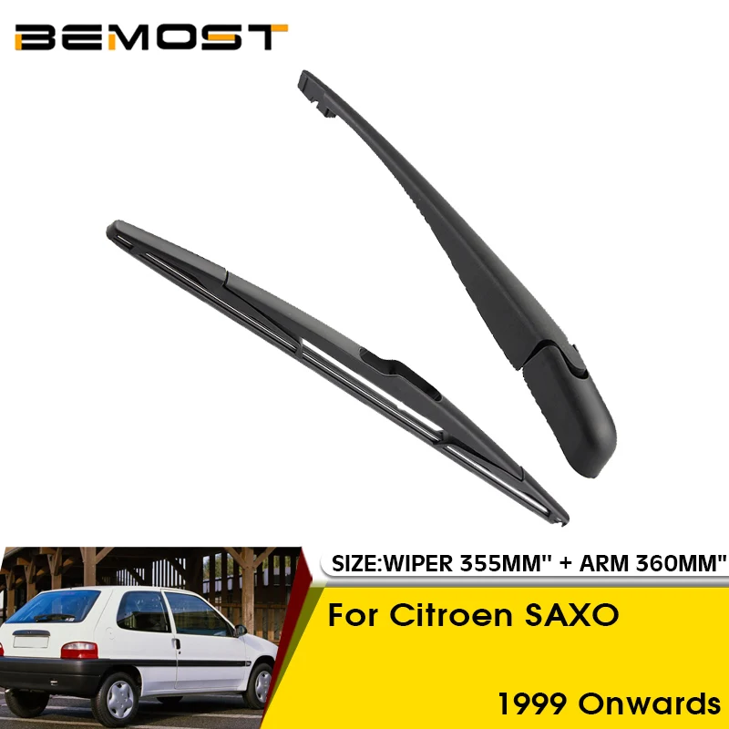 Car Wiper Blade For Citroen SAXO 1999 Onwards Rear Back Windshield Windscreen Rear Wiper 355mm+Arm 360mm Car Accessories
Car Wiper Blade For Citroen SAXO 1999 Onwards Rear Back Windshield Windscreen Rear Wiper 355mm+Arm 360mm Car Accessories