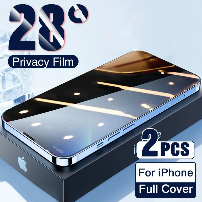 2Pcs Privacy Screen Protector for IPhone 13 12 11 14 Pro Max Anti Spy Screen Tempered Glass for IPhone XR X XS 7 8 6 6S SE Film
2Pcs Privacy Screen Protector for IPhone 13 12 11 14 Pro Max Anti Spy Screen Tempered Glass for IPhone XR X XS 7 8 6 6S SE Film
