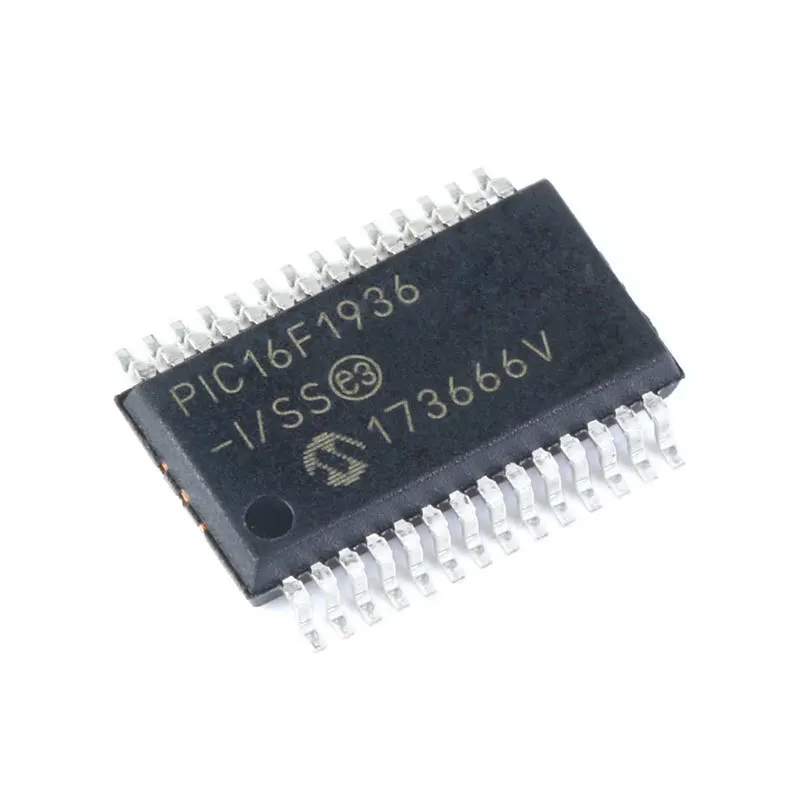 PIC16F1936 SS 100Pcs PIC16F1936-I/SS SSOP-28 8-битные микроконтроллеры-MCU 14KB Flash, 512B RAM 256B EE LCD 1,8-5,5 V
PIC16F1936 SS 100Pcs PIC16F1936-I/SS SSOP-28 8-битные микроконтроллеры-MCU 14KB Flash, 512B RAM 256B EE LCD 1,8-5,5 V