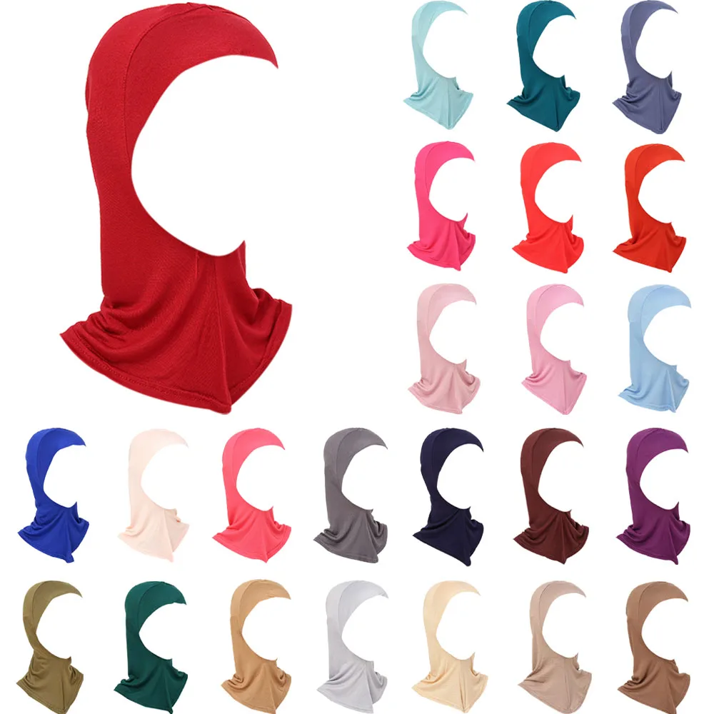 

Underscarf Inner Cap Women Muslim Full Cover Turban Headscarf Ready Made To Wear Scarf Instant Hijab Islamic Wrap Bonnet Hat New