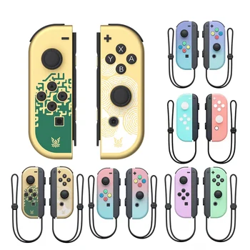 무선 왼쪽 오른쪽 게임패드 조이콘 조이스틱 컨트롤러 스위치 조이패드, 듀얼 진동 스크린샷, 깨우기, 모션 제어 상품 이미지