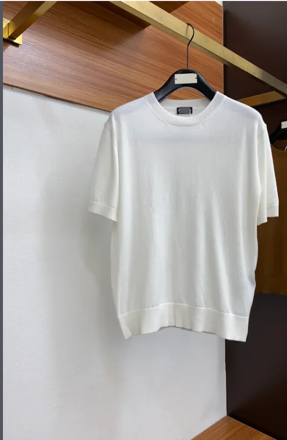 

BILLIONAIRE SIJITONGDA Shirt silk men 2024 summer new short sleeve breathable thin embroidery quality big size s-XL