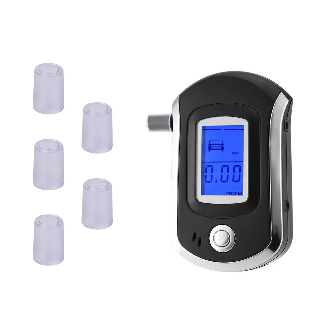 

Professional Pocket Digital Alcohol Breath Tester Analyzer Detector Test Testing LCD Display