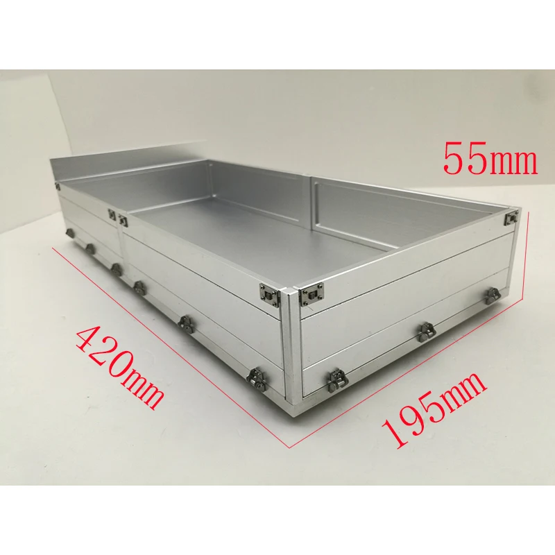 RC Truck CNC Aluminum Alloy Car Body Ballast Bucket for 1/14 Tamiya Trailer Tipper Scania 770S MAN Benz Actros 3363 Volvo Car
RC Truck CNC Aluminum Alloy Car Body Ballast Bucket for 1/14 Tamiya Trailer Tipper Scania 770S MAN Benz Actros 3363 Volvo Car