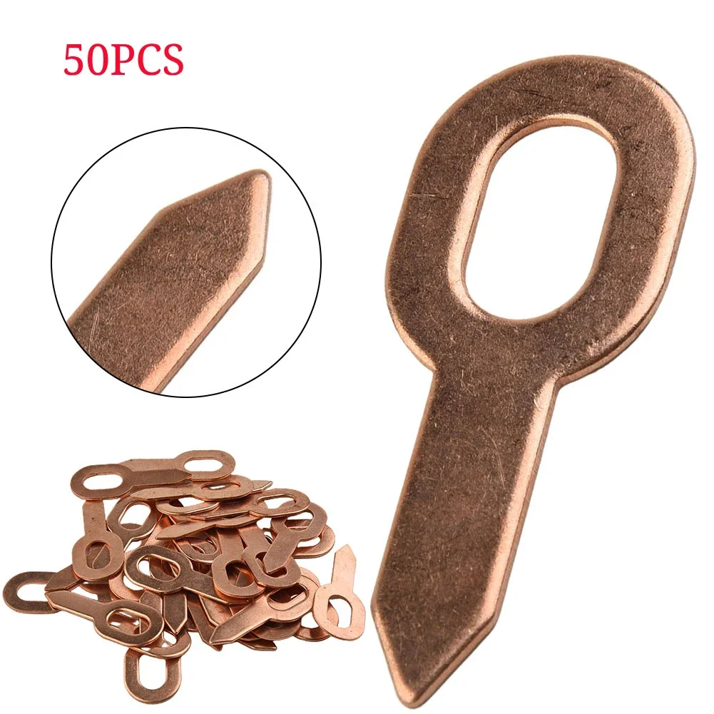 Recessed Pull Ring 50pcs 55mm Length Copper-plated Pulling Washer Tool Pull Washer Tool For Spot Welding Welder
Recessed Pull Ring 50pcs 55mm Length Copper-plated Pulling Washer Tool Pull Washer Tool For Spot Welding Welder