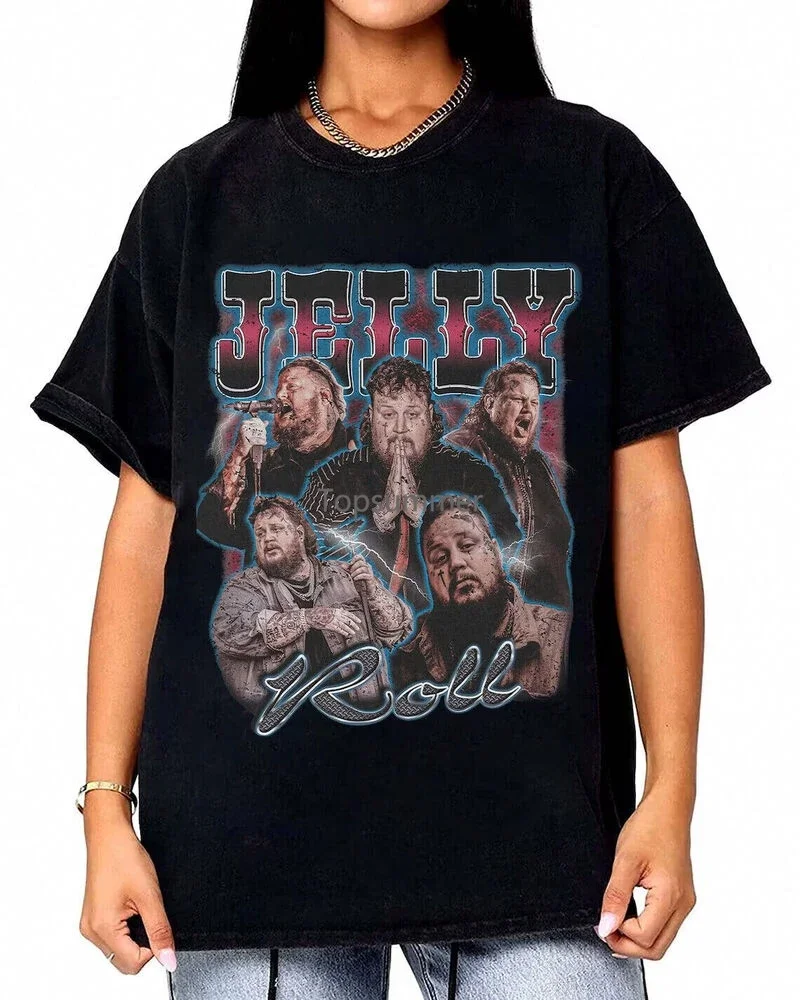 Vintage Jelly Roll Singer T Shirt Rapper Jelly Roll Gift For Fan S-3Xl
Vintage Jelly Roll Singer T Shirt Rapper Jelly Roll Gift For Fan S-3Xl