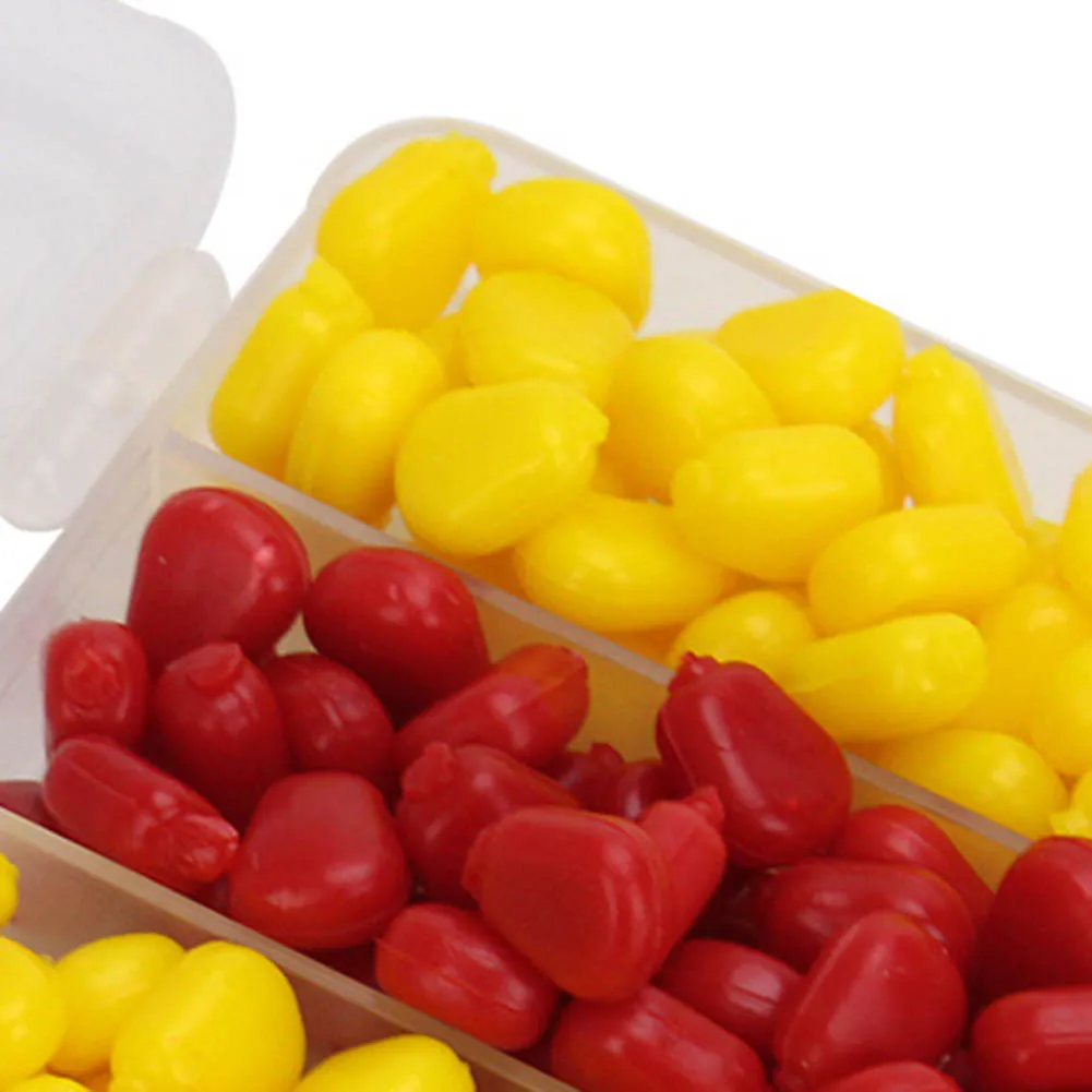 Fishing Kits 200 Pcs Baits Floating Corn Bait Lures PVC Red+Yellow Soft Plastics 110g/box Fishing Lures Brand New
Fishing Kits 200 Pcs Baits Floating Corn Bait Lures PVC Red+Yellow Soft Plastics 110g/box Fishing Lures Brand New