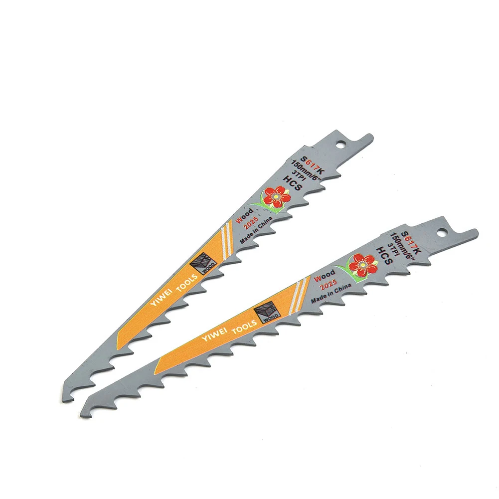 5pcs 150mm HCS Reciprocating Saw Blade Jig Saw Blade Sharp Teeth For Cutting Metal Wood Plastic Board Tools Accessories
5pcs 150mm HCS Reciprocating Saw Blade Jig Saw Blade Sharp Teeth For Cutting Metal Wood Plastic Board Tools Accessories