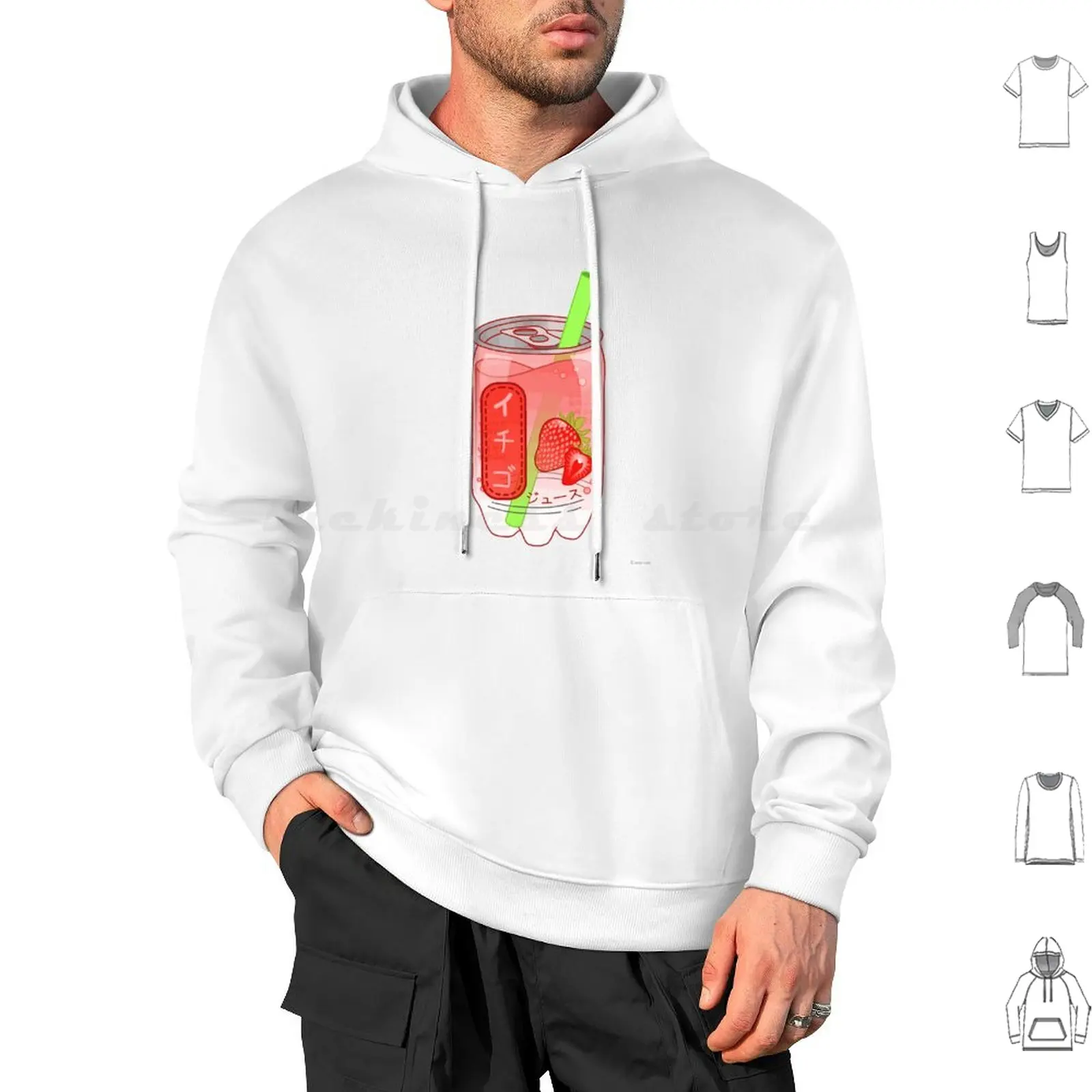 Cute Japanese Strawberry Soda Can Hoodie cotton Long Sleeve Strawberry Soda Can Pastels Juice Japan Japanese Cute Kawaii Cans
Cute Japanese Strawberry Soda Can Hoodie cotton Long Sleeve Strawberry Soda Can Pastels Juice Japan Japanese Cute Kawaii Cans