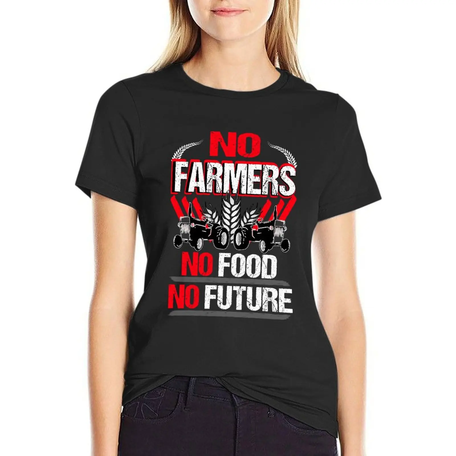 No Farmers No Food No Future Farmer Farmers Demo Demonstration T-Shirt summer clothes korean fashion T-shirt Women
No Farmers No Food No Future Farmer Farmers Demo Demonstration T-Shirt summer clothes korean fashion T-shirt Women