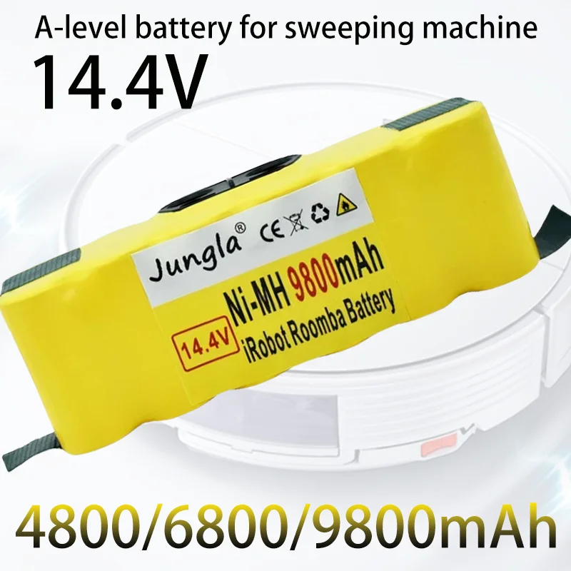 14.4V Irobot880 sweeping machine 528 battery Roomba 529 601620780 sweeping machine 980 Irobot5/6/7/8/9 series Ni MH battery
14.4V Irobot880 sweeping machine 528 battery Roomba 529 601620780 sweeping machine 980 Irobot5/6/7/8/9 series Ni MH battery