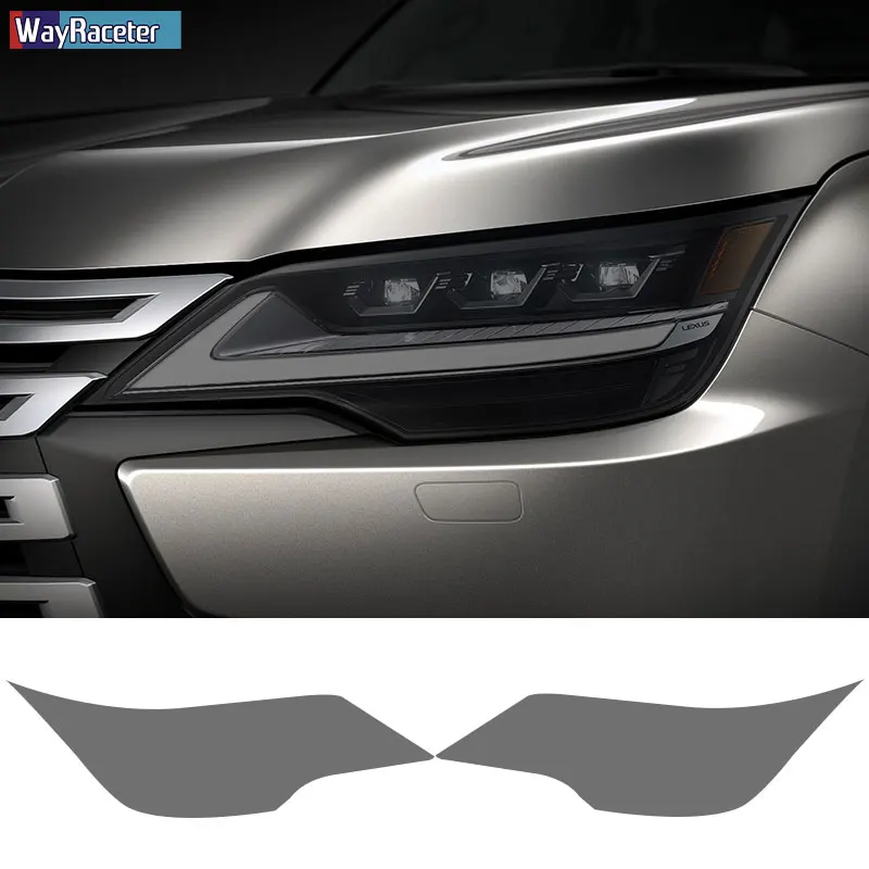 2 Pcs Car Headlight Protective Film Front Light Transparent Smoked Black TPU Sticker For Lexus LX LX600 2022 2023 Accessories
2 Pcs Car Headlight Protective Film Front Light Transparent Smoked Black TPU Sticker For Lexus LX LX600 2022 2023 Accessories