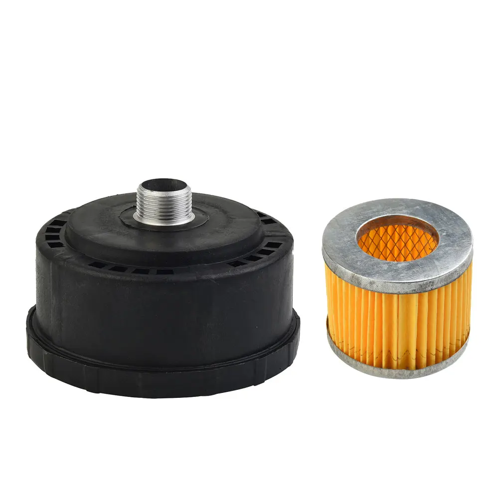 

Muffler Filter Element Set Air Compressor Intake Filter 25MM 80 / 32MM Thread Noise Muffler Silencer For Vacuum Pump Accessories