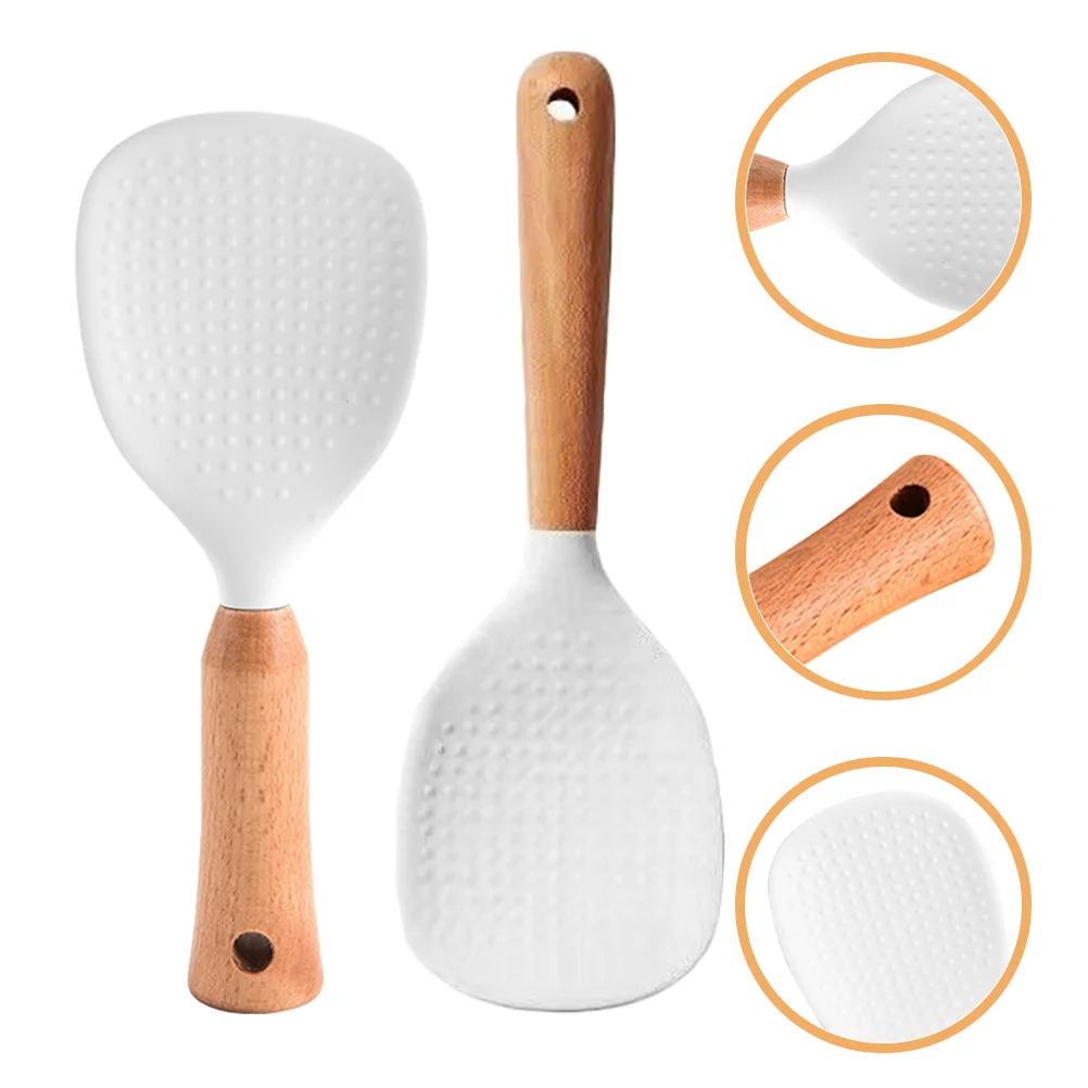 2 Pcs Rice Cooker Set Servilletero Scoop Non Stick Accessories Multipurpose Wood Utensils Sauce Ladle Servamp
2 Pcs Rice Cooker Set Servilletero Scoop Non Stick Accessories Multipurpose Wood Utensils Sauce Ladle Servamp