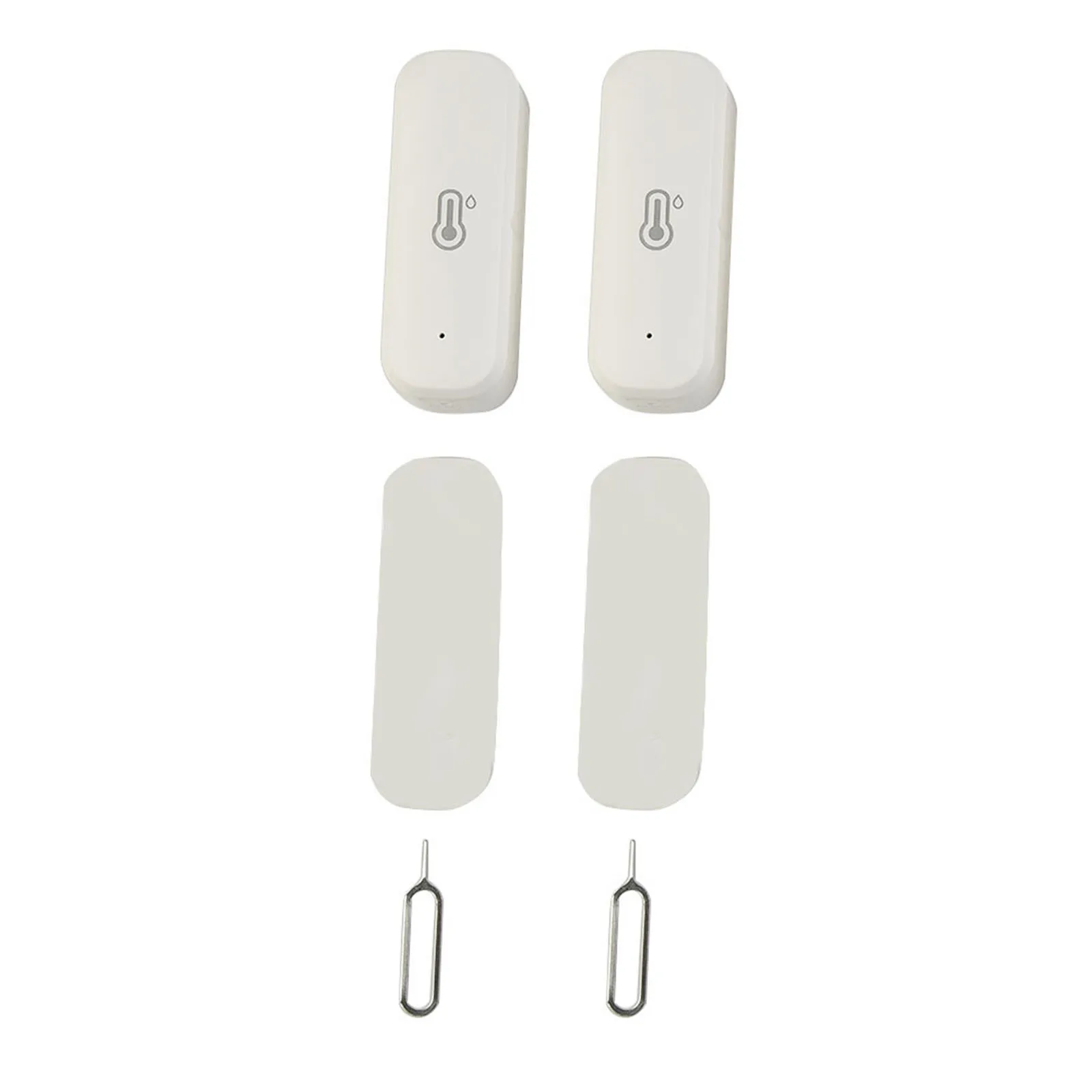 Smart WIFI Temperature and Humidity Detector 2Pc Wireless Sensor Accurate Measurement Monitoring via App Automation Enabled
Smart WIFI Temperature and Humidity Detector 2Pc Wireless Sensor Accurate Measurement Monitoring via App Automation Enabled