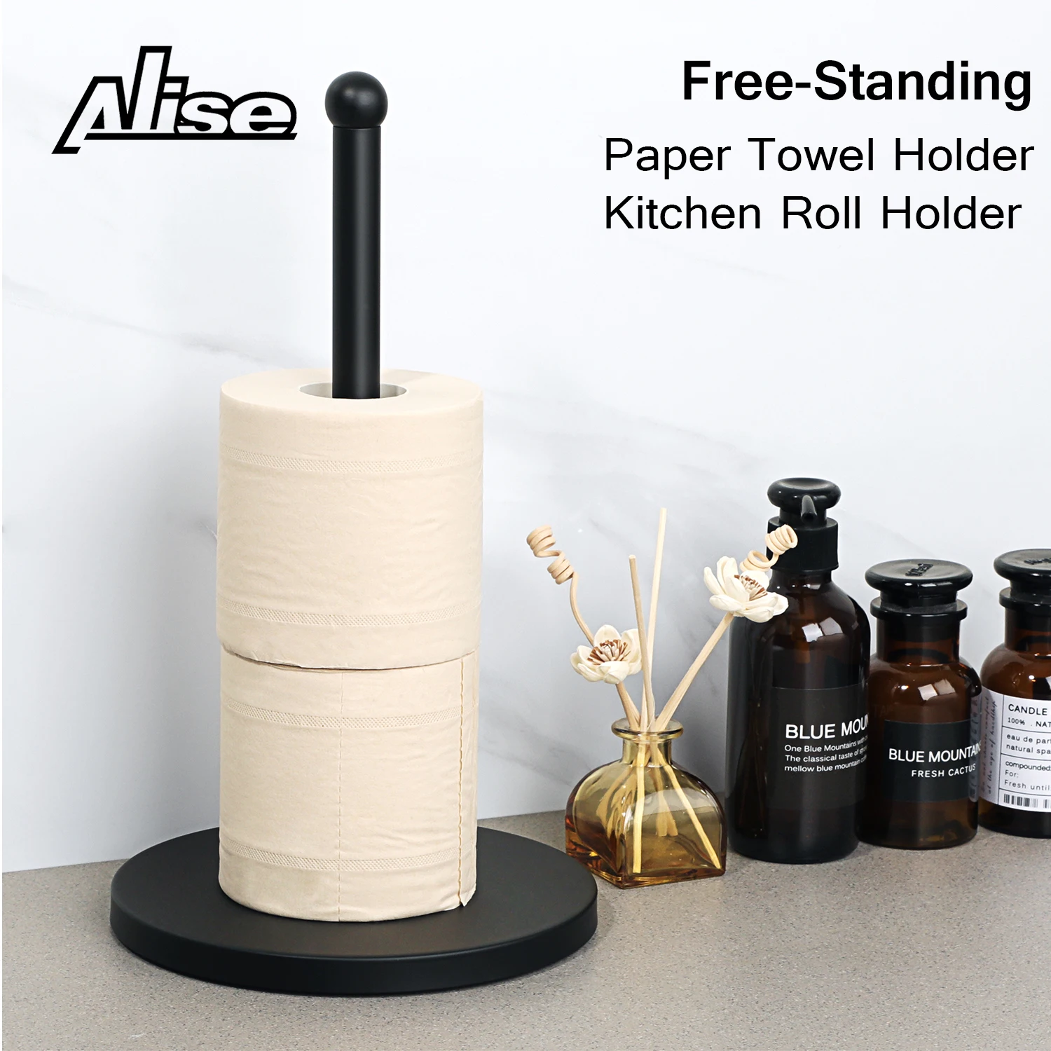 Kitchen Roll Holder Free-Standing Paper Towel Holder Stainless Steel Kitchen Towel Holder Floor Storage Bathroom Hardware
Kitchen Roll Holder Free-Standing Paper Towel Holder Stainless Steel Kitchen Towel Holder Floor Storage Bathroom Hardware
