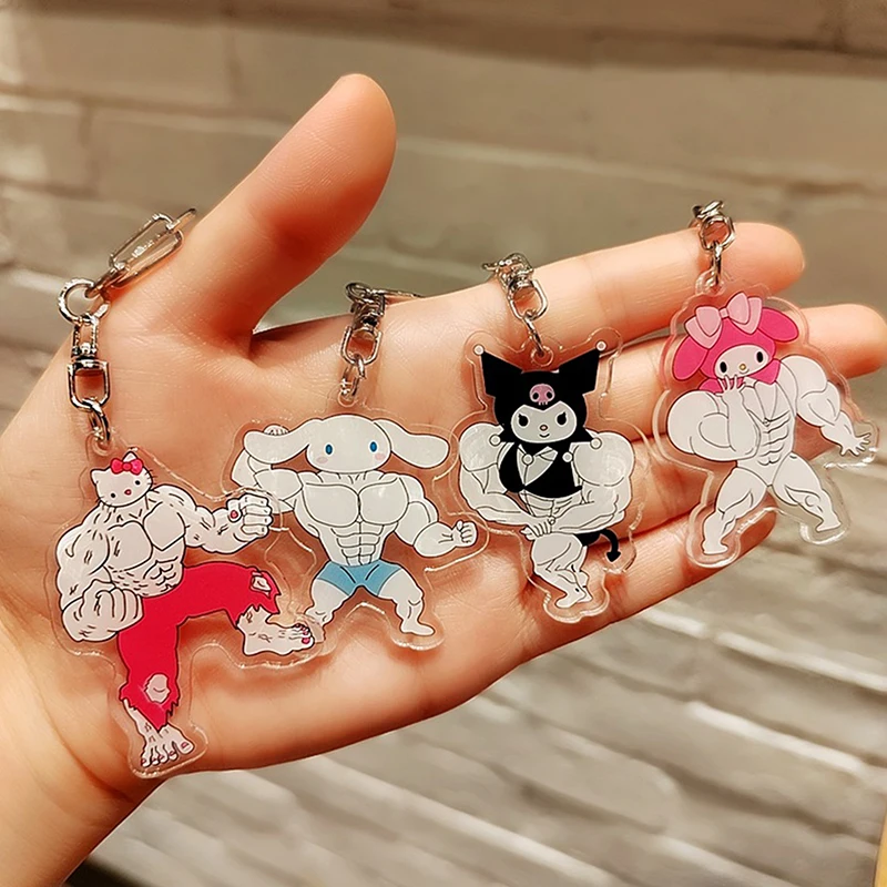 Брелок для ключей с забавными мышцами, аниме Hello Kittys Kawaii, для девочек, для фитнеса, мачо, мой мелодис, рюкзак, Игрушка-подвеска для пар, подарок
Брелок для ключей с забавными мышцами, аниме Hello Kittys Kawaii, для девочек, для фитнеса, мачо, мой мелодис, рюкзак, Игрушка-подвеска для пар, подарок