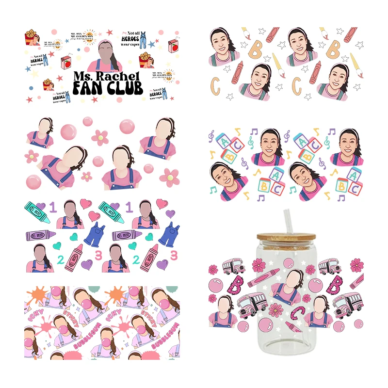 UV DTF Ms Rachel Transfer Happy Juice Printed Sticker For The 16oz Libbey Glasses Wraps Bottles Cup D1264 
UV DTF Ms Rachel Transfer Happy Juice Printed Sticker For The 16oz Libbey Glasses Wraps Bottles Cup D1264