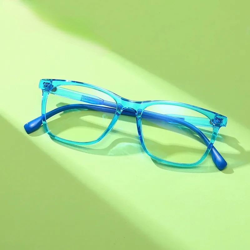 

Anti Blue Light Blocking Optical Glasses Frame Boy Girl Kids Square TR90 Children Myopia Prescription Eyeglasses Frames Eyewear