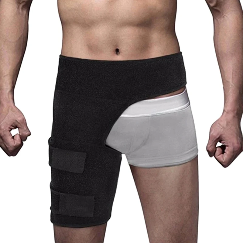 

Hip Support Belt Groin Support Sciatica Pain Relief Thigh Strap Compression Brace Joints Groin Arthritis Hip Protective Belt