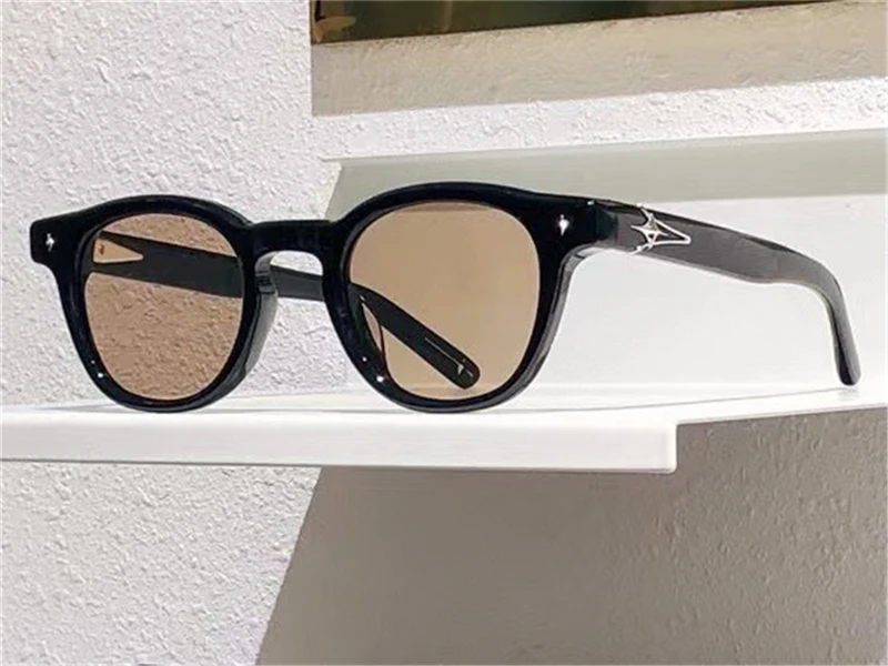 

Super Sunglasses For Women Men Summer Designers VONZO Style Anti-Ultraviolet Retro Plate Full Frame Fashion Glasses Random Box