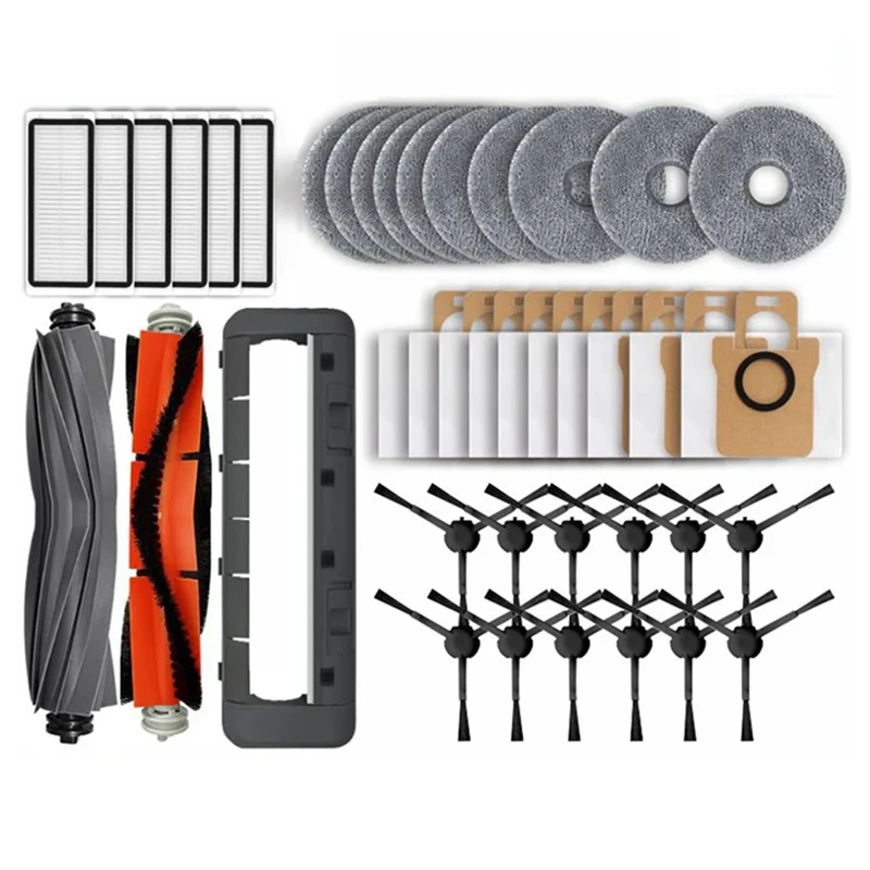 For Dreame L20 Ultra X20 Pro Robot Vacuum Accessories Main Side Brushes Mop Cloths HEPA Filters Dust Bag Spare Parts
For Dreame L20 Ultra X20 Pro Robot Vacuum Accessories Main Side Brushes Mop Cloths HEPA Filters Dust Bag Spare Parts