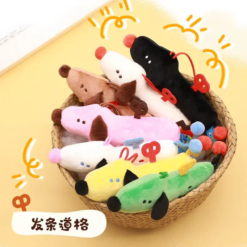new kawaii Cartoon Plush Clockwork Dog Keychain Cute Dolls Keyring Creative Puppy Backpack Pendant For Girl Birthday xmas Gift
new kawaii Cartoon Plush Clockwork Dog Keychain Cute Dolls Keyring Creative Puppy Backpack Pendant For Girl Birthday xmas Gift