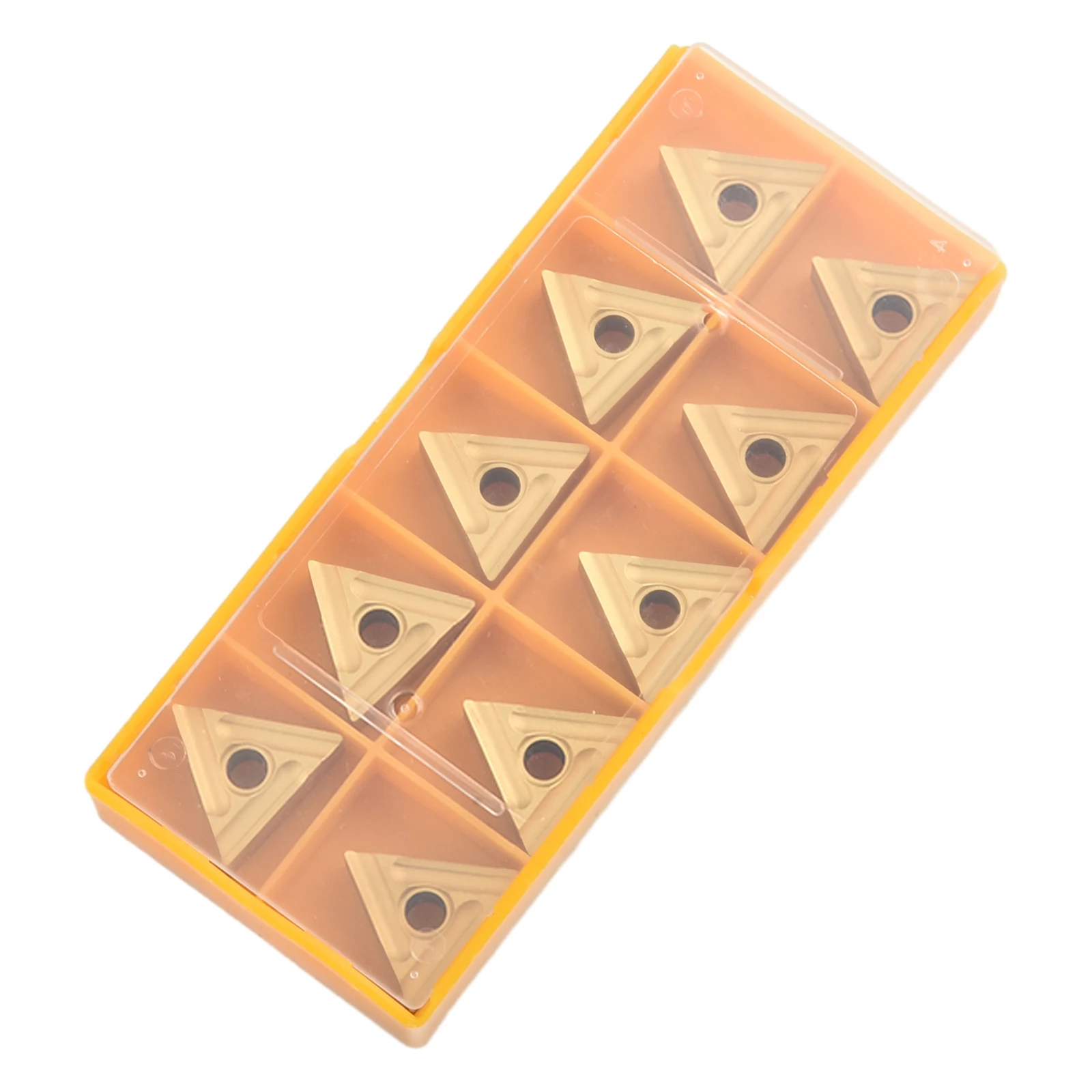 TNMG160404R-ES Turning Blades 10Pcs/set High Grip Industrial Semi-finishing Strong Impact Resistance Brand New
TNMG160404R-ES Turning Blades 10Pcs/set High Grip Industrial Semi-finishing Strong Impact Resistance Brand New