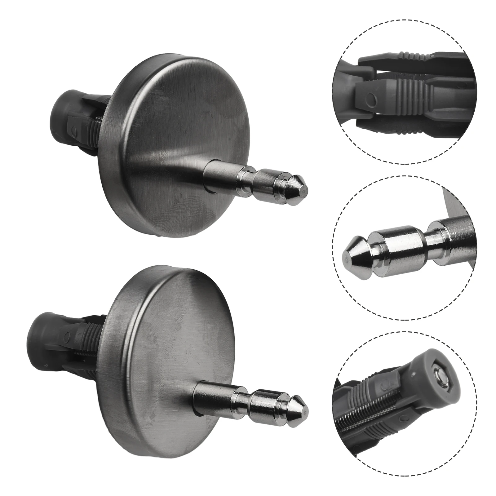 Toilet Accessories Fixing Bolts, Stainless Steel Material, Perfect for Damaged or Old Toilet Lid Hinges, Pack of 2
Toilet Accessories Fixing Bolts, Stainless Steel Material, Perfect for Damaged or Old Toilet Lid Hinges, Pack of 2