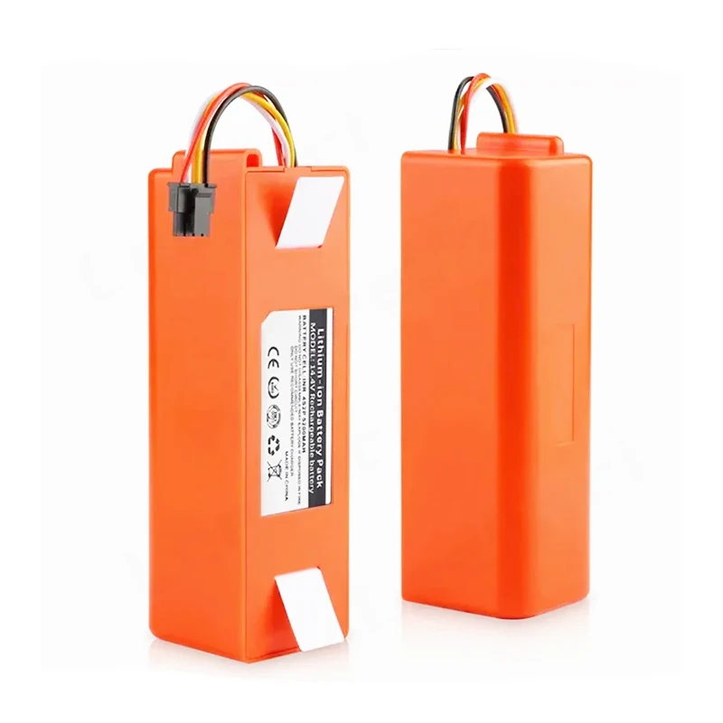 14.4V Vacuum Cleaner Li-ion Battery BRR-2P4S-5200D for XIAOMI Roborock S50 S51 S55 T60 Sweeping Mopping Robot Sweeper Battery
14.4V Vacuum Cleaner Li-ion Battery BRR-2P4S-5200D for XIAOMI Roborock S50 S51 S55 T60 Sweeping Mopping Robot Sweeper Battery