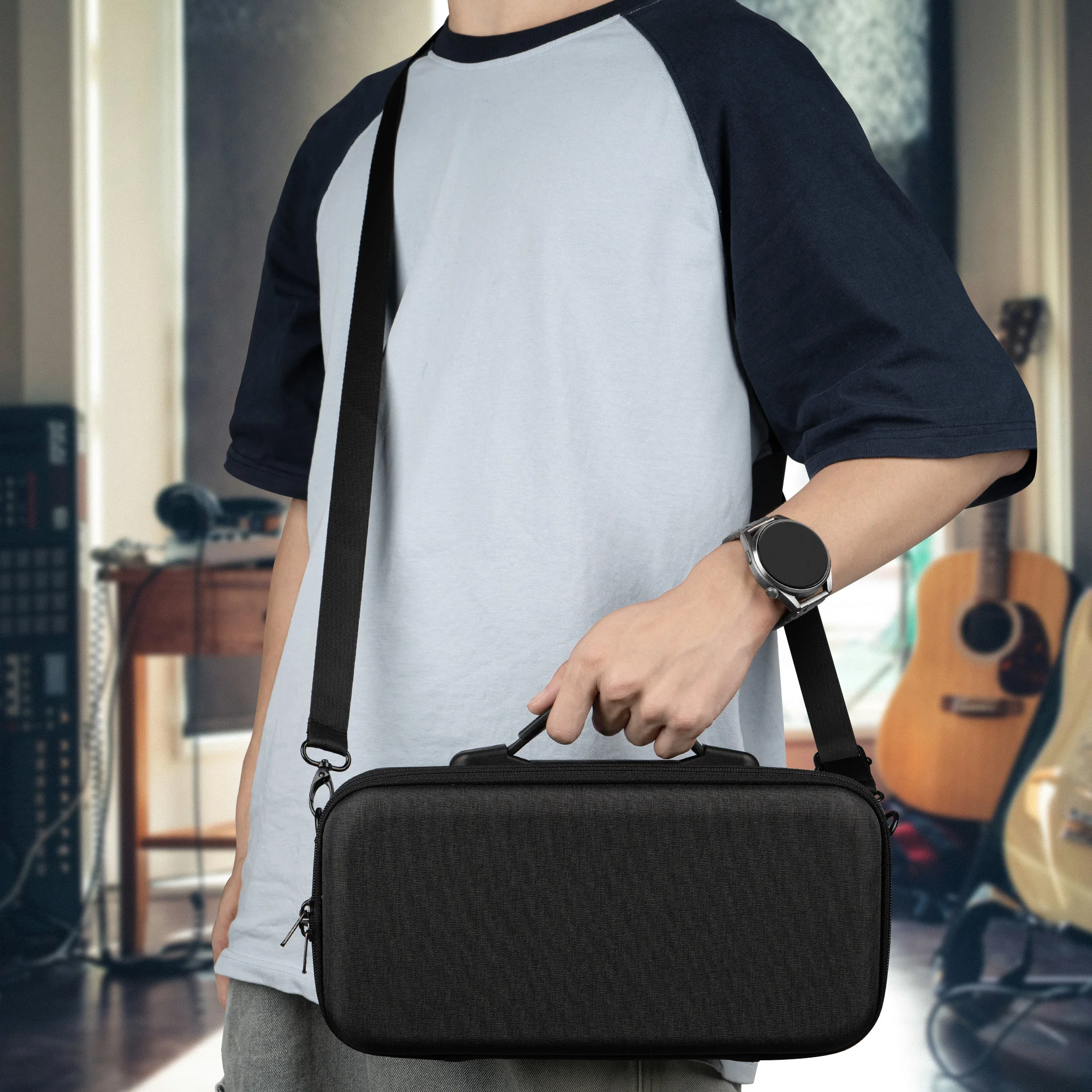 Audio Interface Carrying Case, Compatible with Korg Volca Drum / Volca Keys / Volca Beats / Volca FM2 / Volca Sample 2 Audio Interface Carrying Case, Compatible with Korg Volca Drum / Volca Keys / Volca Beats / Volca FM2 / Volca Sample 2