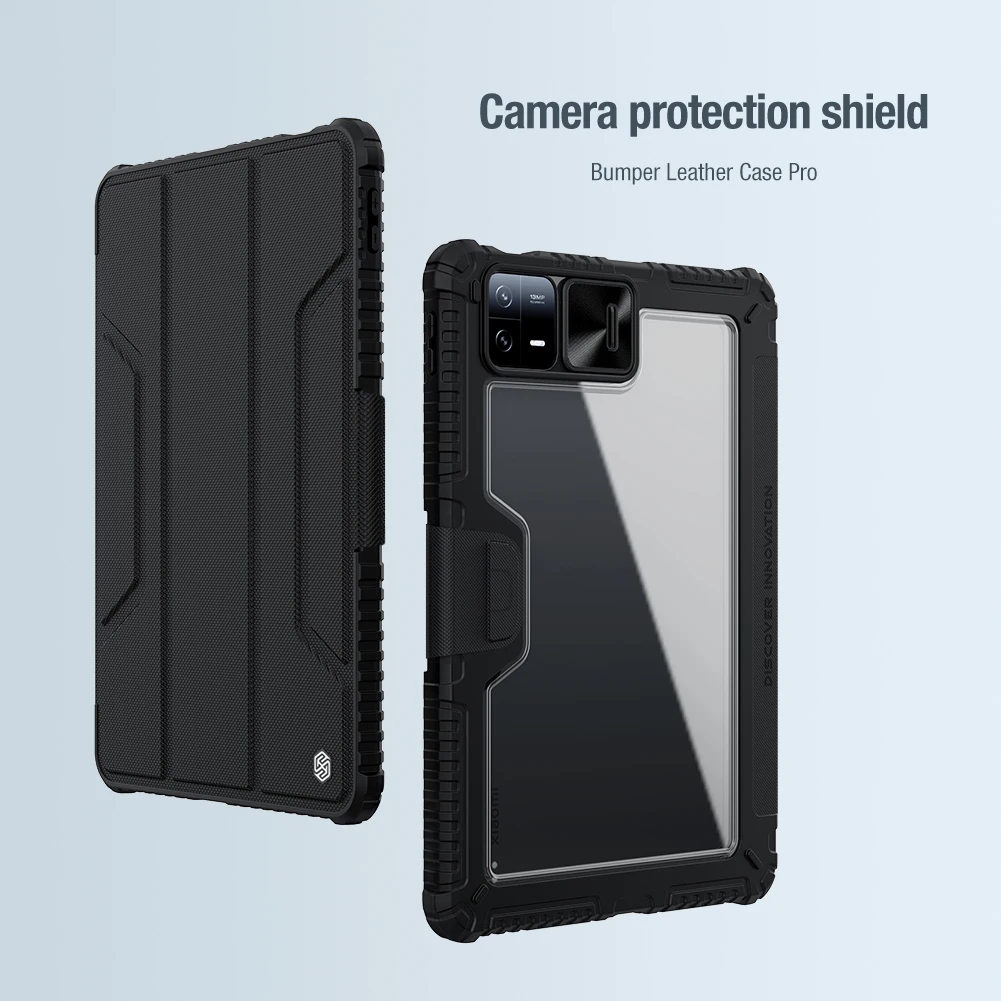 Nillkin for Xiaomi Mi Pad 6 5 Pro Case Camera Protection Bumper Flip Leather Case Back Cover for Xiaomi Pad 5 Pro 11 inch
Nillkin for Xiaomi Mi Pad 6 5 Pro Case Camera Protection Bumper Flip Leather Case Back Cover for Xiaomi Pad 5 Pro 11 inch
