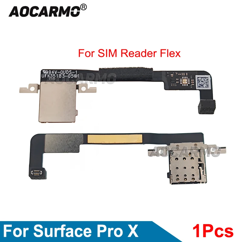Aocarmo Memory SSD TF Card Reader Flex Cable Connector Port For Microsoft Surface Pro X Repair Replacement Part UFK35183-05
Aocarmo Memory SSD TF Card Reader Flex Cable Connector Port For Microsoft Surface Pro X Repair Replacement Part UFK35183-05