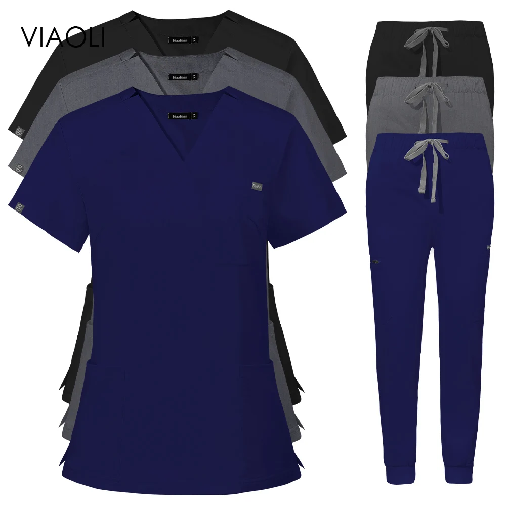 Durable Medical Scrubs Clothing Nurse Uniform Women Doctor Hospital Workwear Surgical Scrub Set Sanitary Clinical Aesthetic Suit
Durable Medical Scrubs Clothing Nurse Uniform Women Doctor Hospital Workwear Surgical Scrub Set Sanitary Clinical Aesthetic Suit