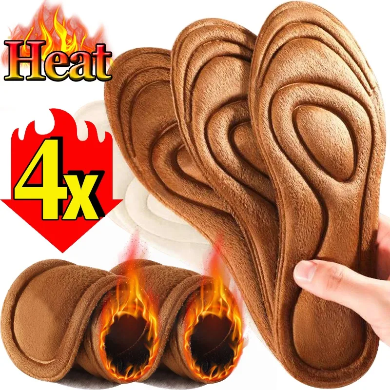 2/4pcs Winter Plush Wool Insoles Soft Plush Warm Thicken Foot Thermal Shoe Insole Women Men Breathable Snow Boots Shoes Heat Pad
2/4pcs Winter Plush Wool Insoles Soft Plush Warm Thicken Foot Thermal Shoe Insole Women Men Breathable Snow Boots Shoes Heat Pad