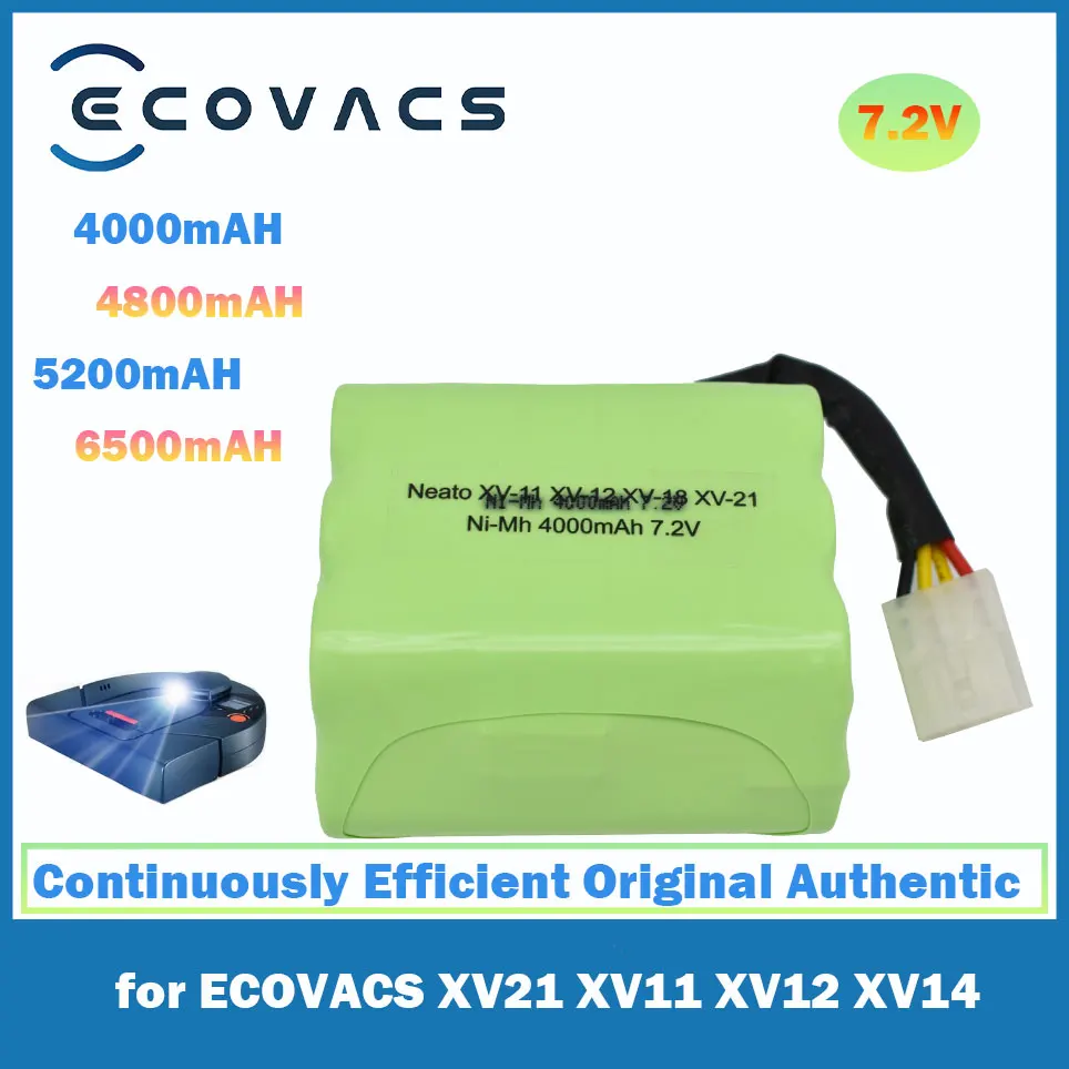 

ECOVACS 7.2V 4500Mah Batterij Voor ECOVACS XV21 XV11 XV12 XV14 XV15 Robot Stofzuigers Onderdelen