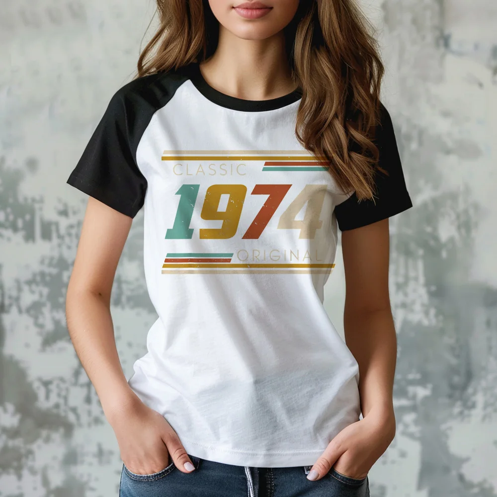 

1974 Tee women comic funny graphic top female anime funny Japanese clothes